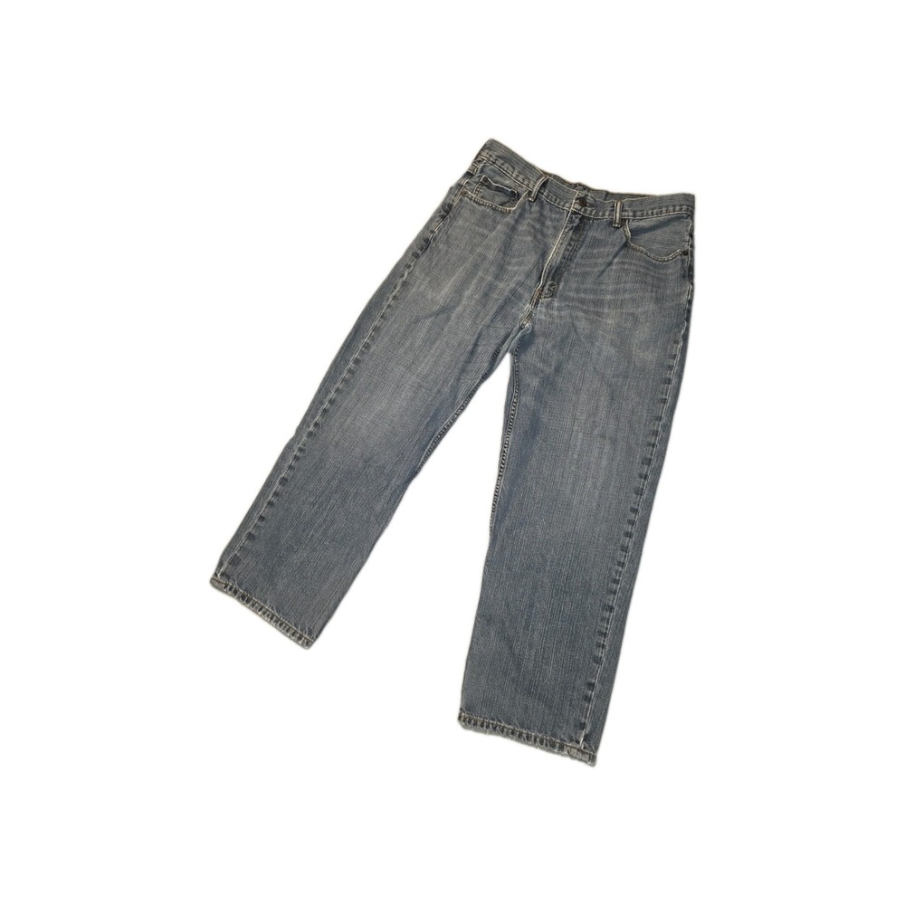 Levi's 550 Denim Stonewash Blue 36x30 Relaxed Fit Jeans - Picture 2 of 10